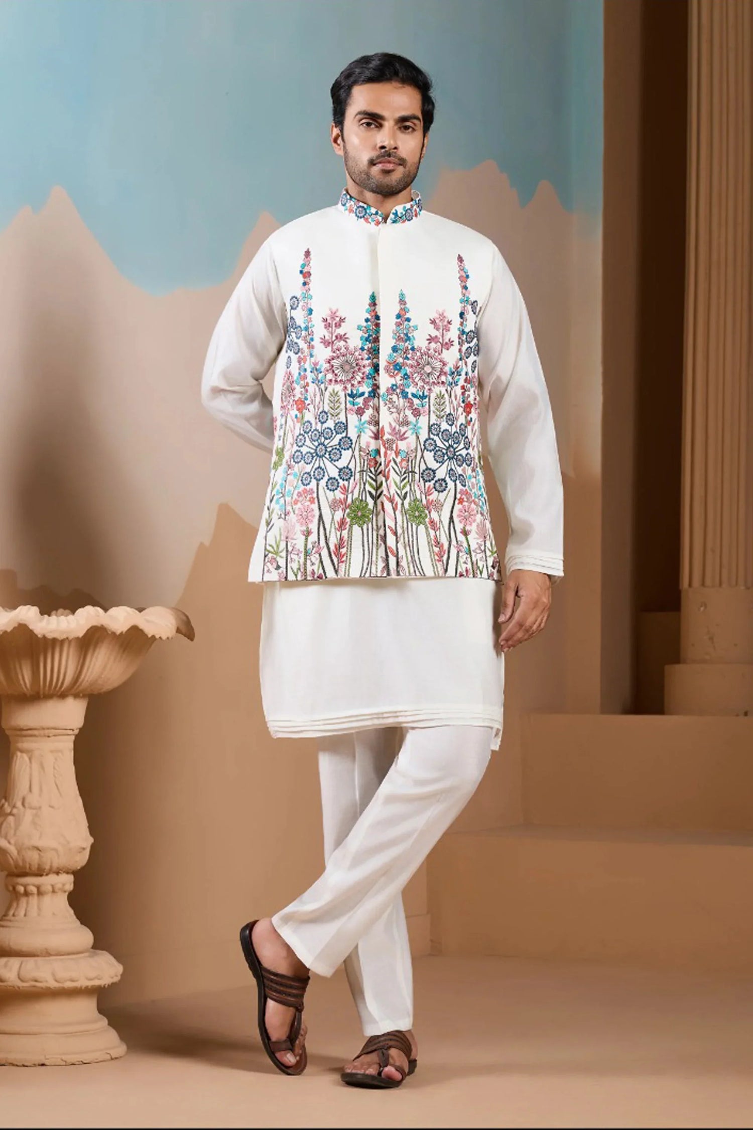 Men's clothing online - Designer kurta shirt ethnic wear for men - Traditional Indian men's fashion collection