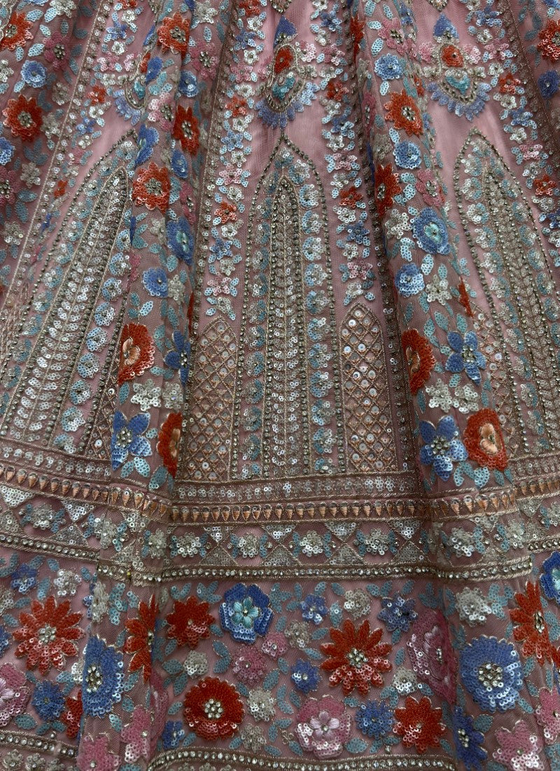 "Lehengas for Indian weddings in the USA."
