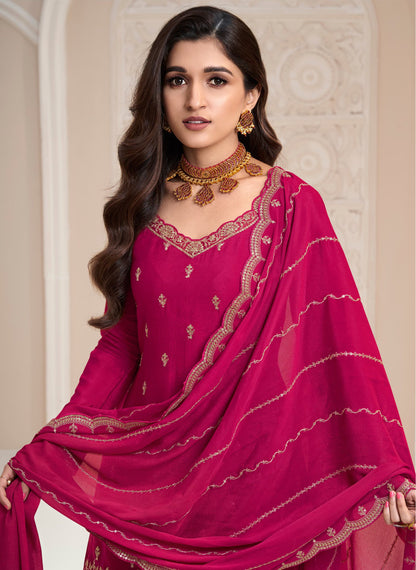 Stylish Designer Embroidery Worked Salwar Kameez Suit