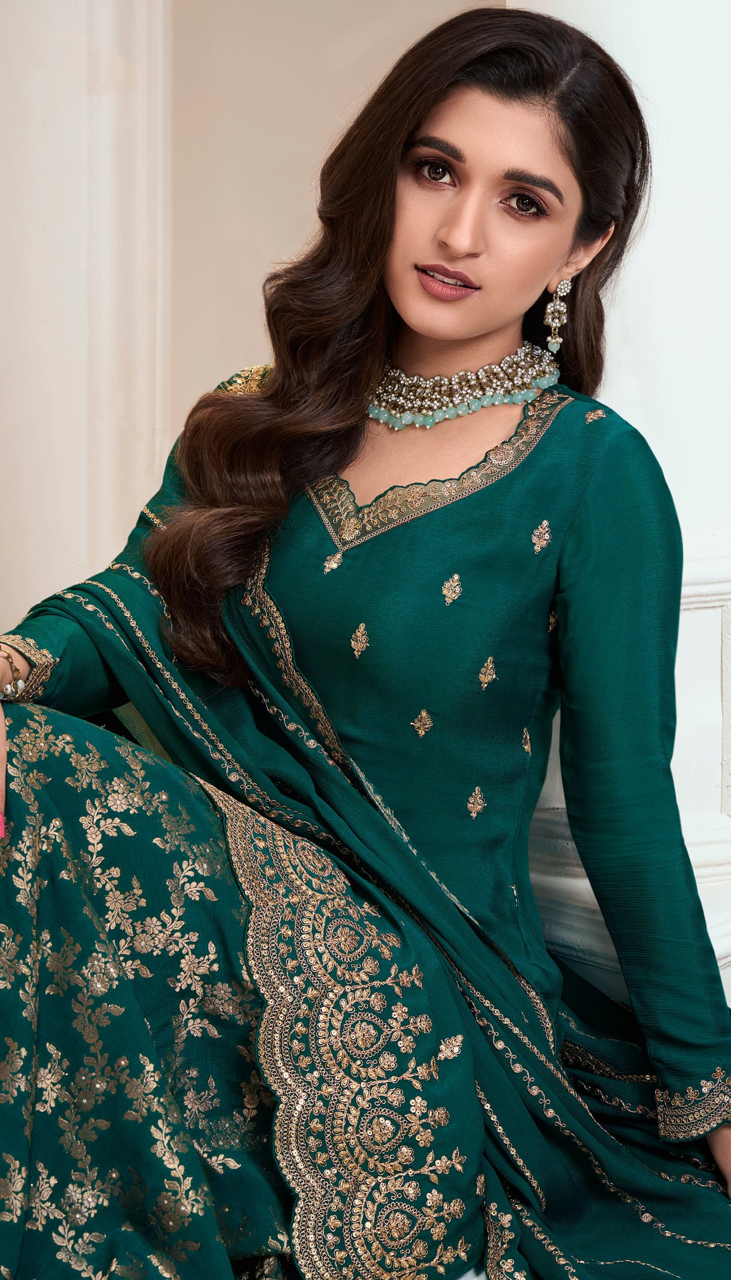 Readymade Stylish Salwar Kammez Dupatta Dress