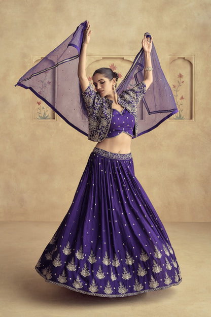 Beautiful Anarkali Suit for Wedding Party Wear With Net Dupatta Dresses