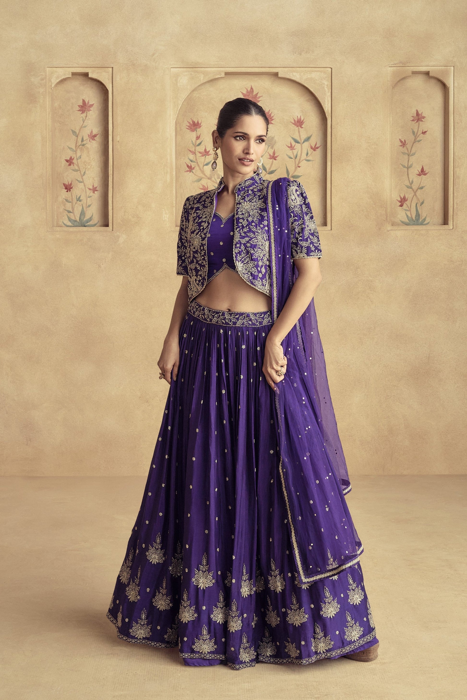 Beautiful Anarkali Suit for Wedding Party Wear With Net Dupatta Dresses