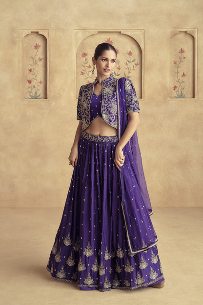 Beautiful Anarkali Suit for Wedding Party Wear With Net Dupatta Dresses