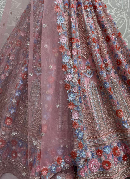 "Lehengas for Indian weddings in the USA."
