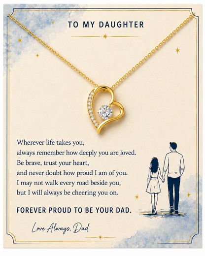 Beautiful card with a pendent