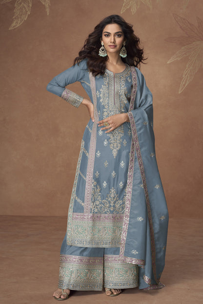 Indian Traditional Designer Wedding Party Palazzo 