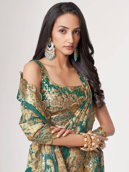latest designer saree