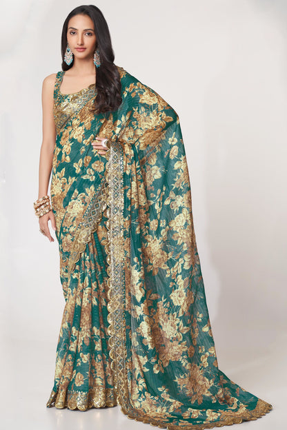 latest designer saree