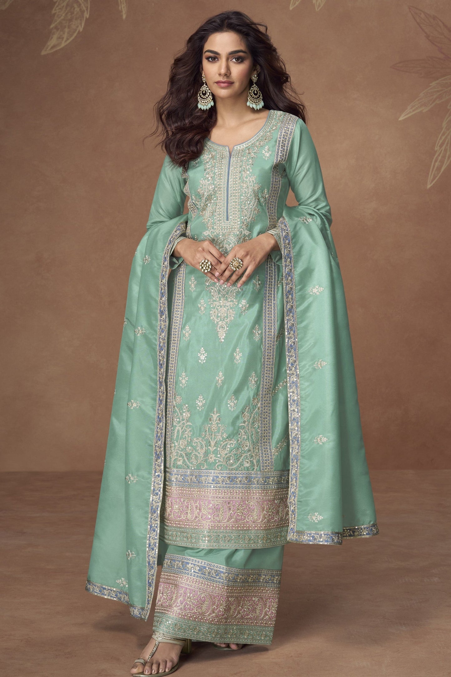 Indian Wedding Designedr Ethnic Style Palazzo