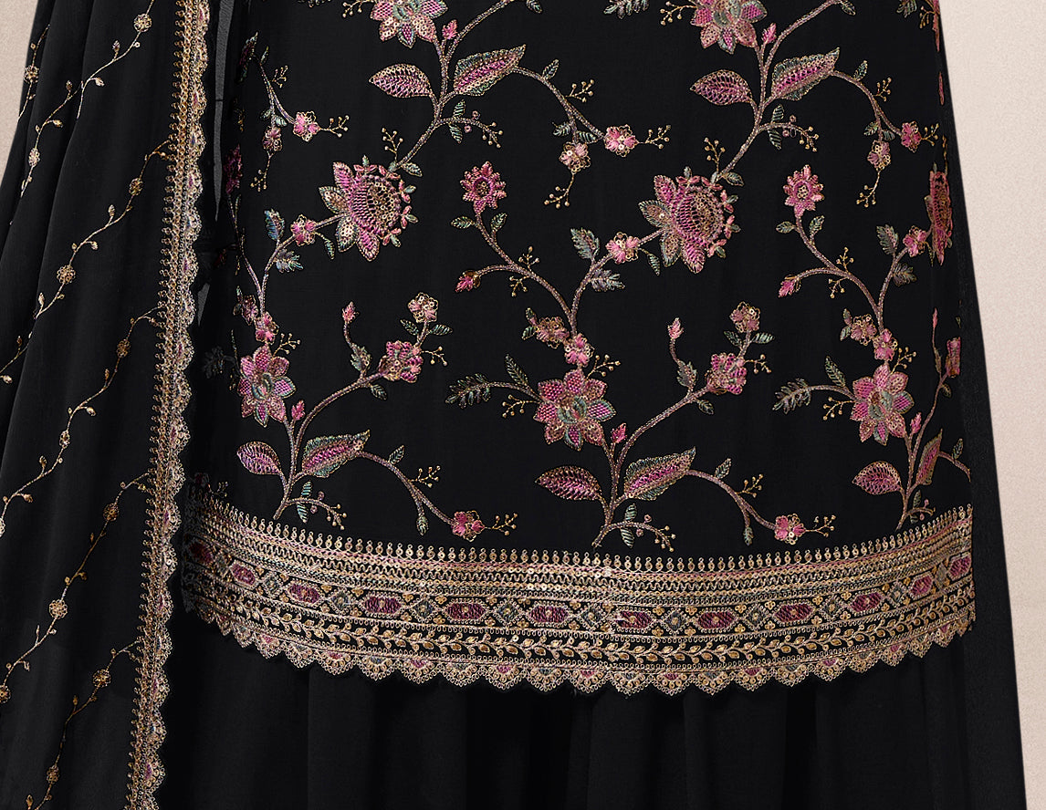 Black Ethnic Formal Wear Suits For Women Australia