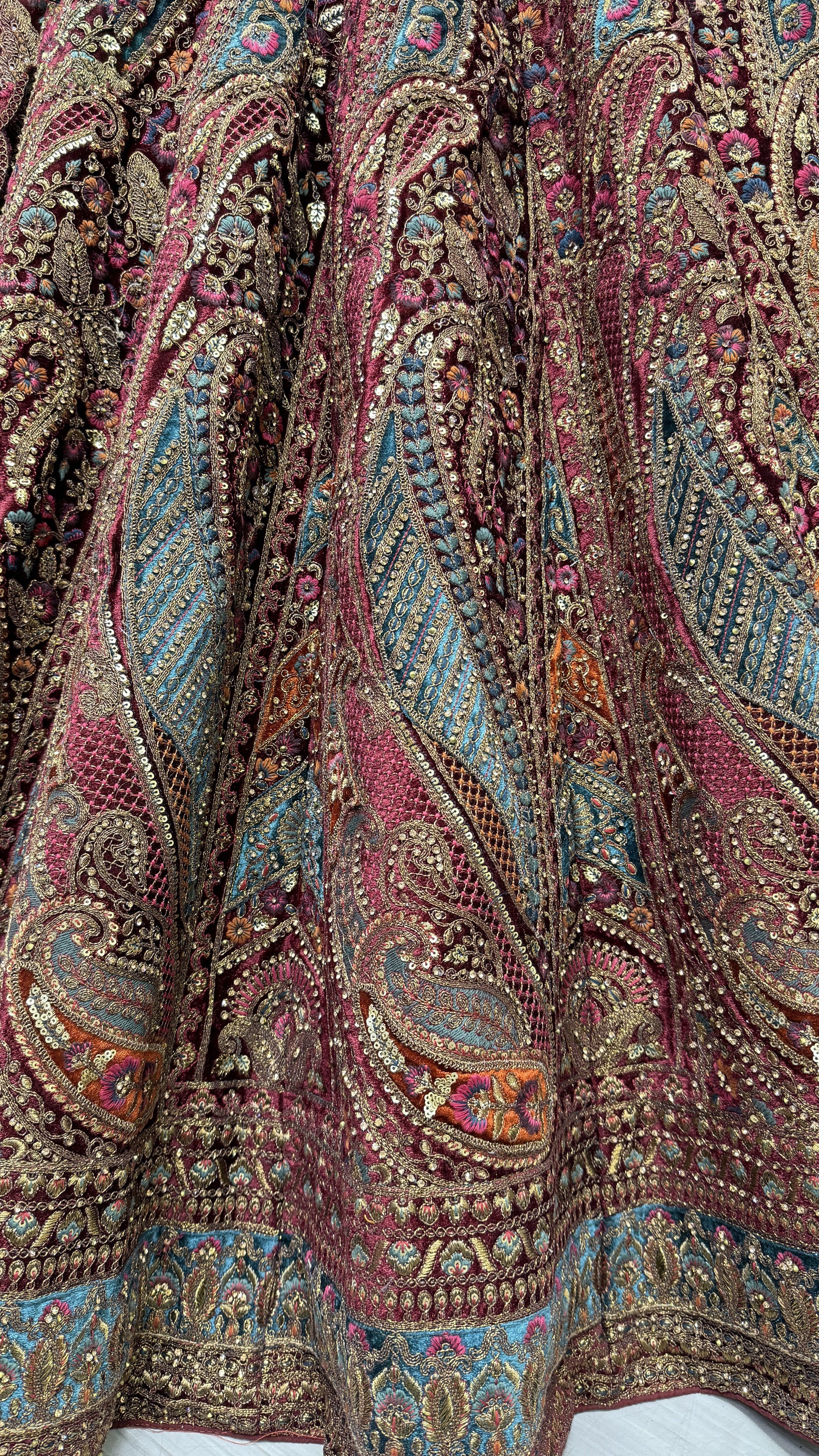 Indian Wedding Function Wear Designer Lehenga Choli With Net Dupatta