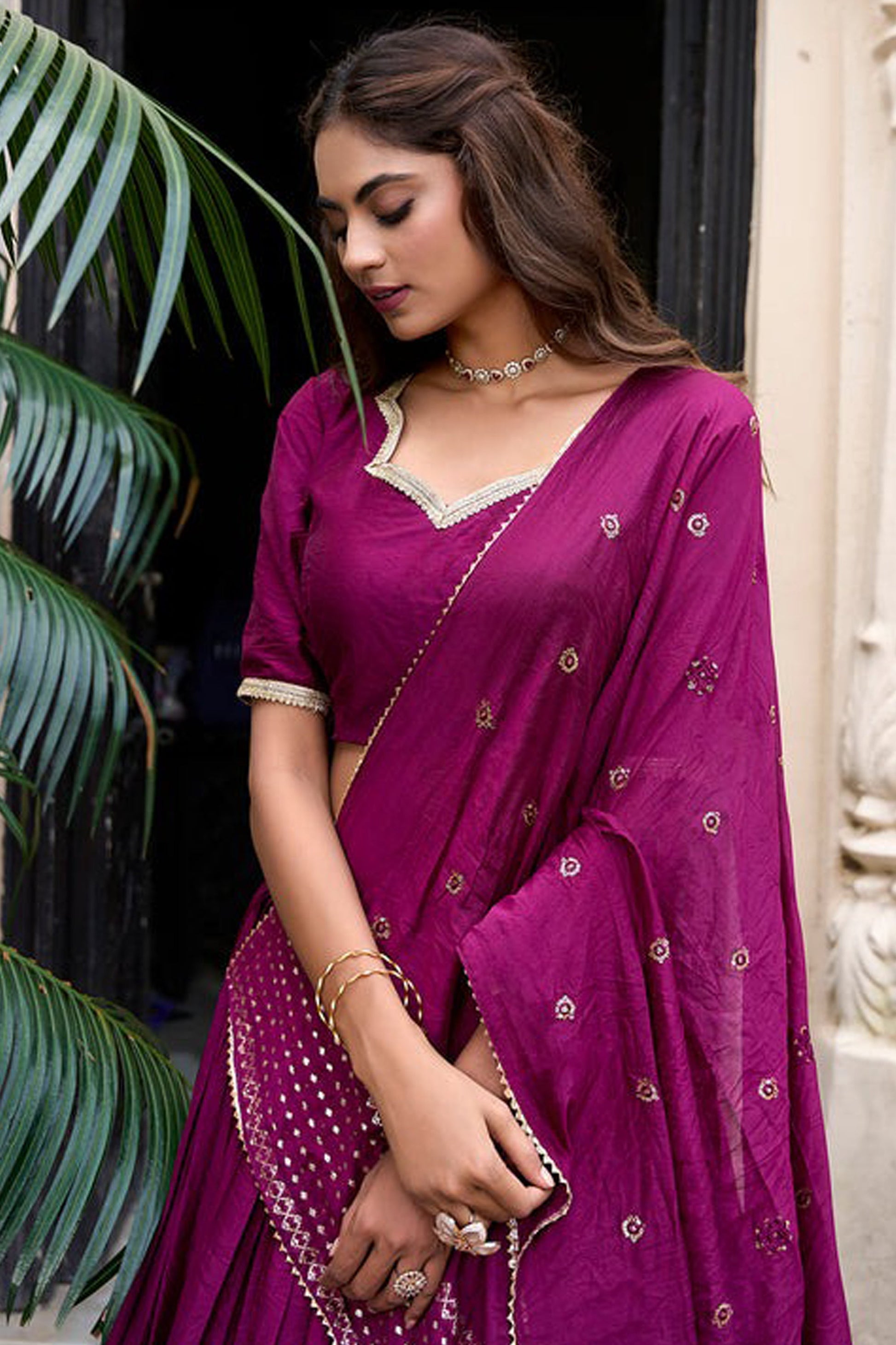 "Lehengas that blend tradition and trend for the USA." 