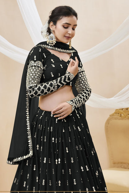 "Dazzling lehengas for Eid and Diwali in the USA." 