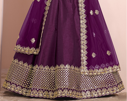 "Celebrate Diwali in style with our USA lehengas." 