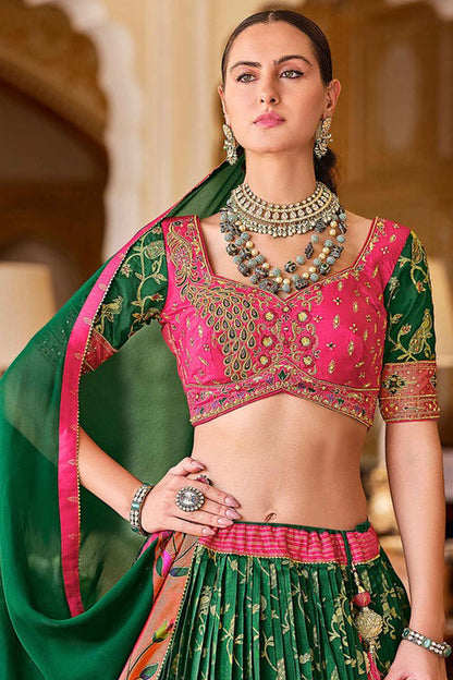 "Gorgeous lehengas for Indian events in the U.S." 