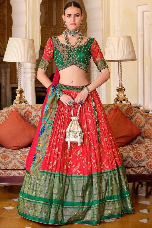 "Celebrate Diwali in style with our USA lehengas." 