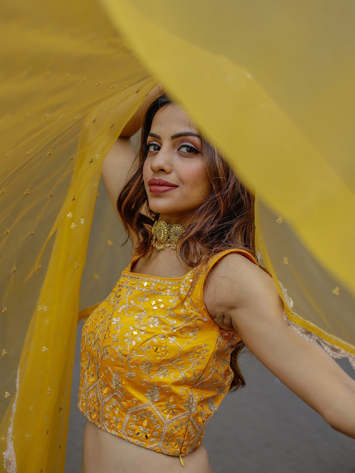 "Cultural event lehengas for Indian families in America." 