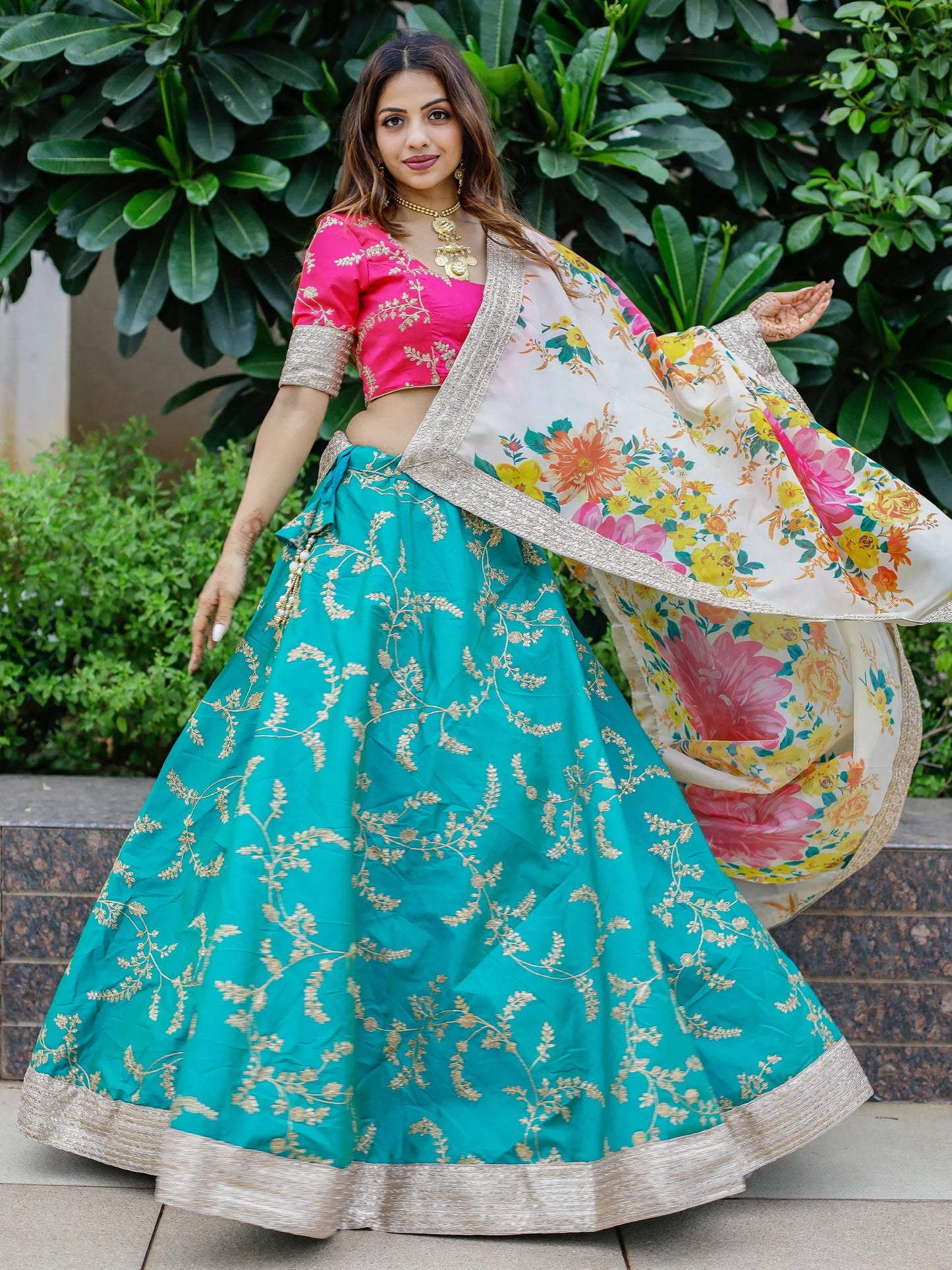 "Find your perfect lehenga for Indian nights in the U.S." 