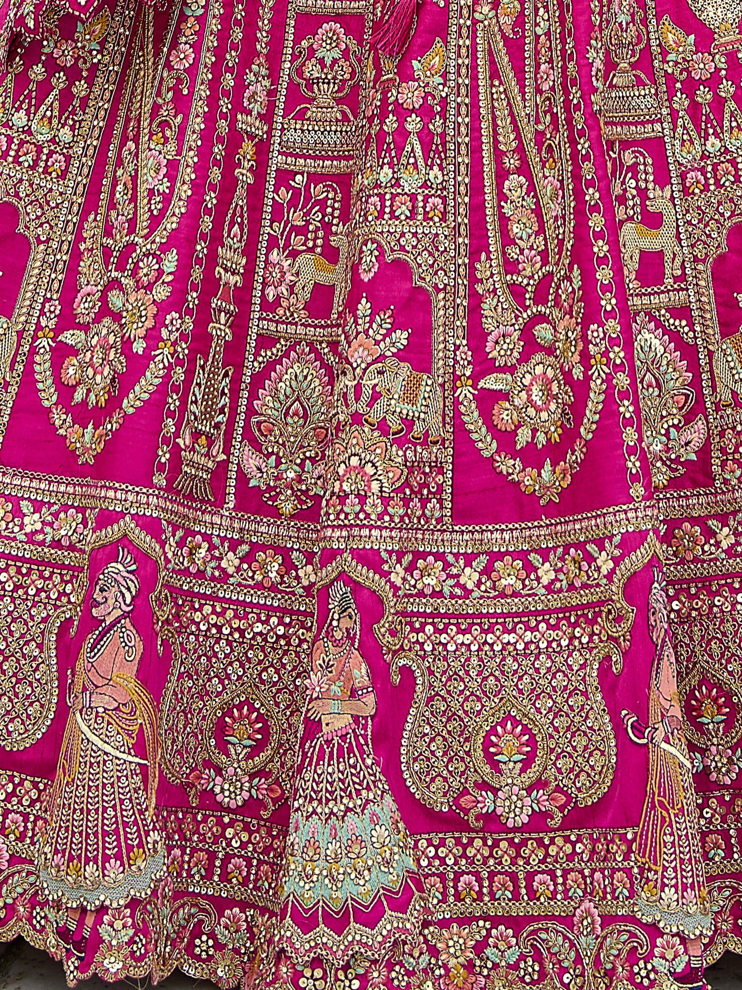 Bollywood Pink Ready Lehengha Choli with Heavy Work Dupatta.