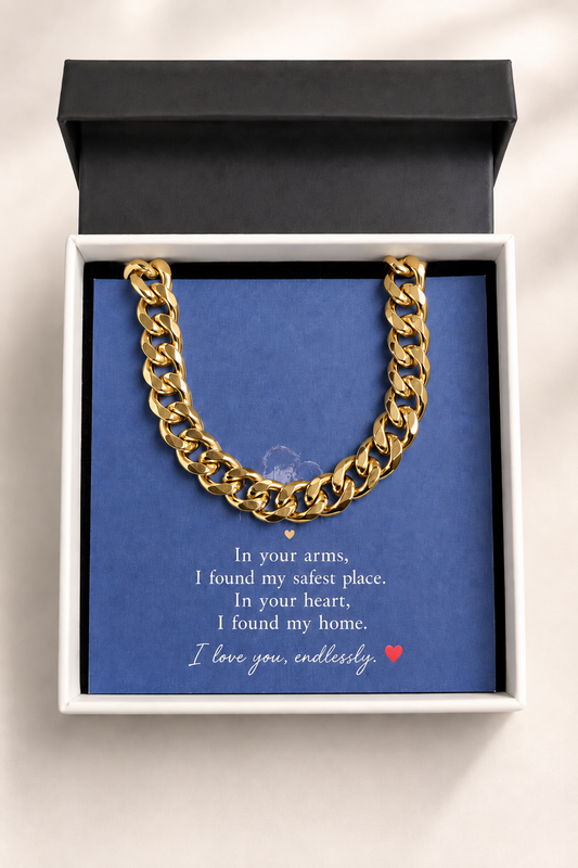 To My Boyfriend – In Your Heart I Found My Home Cuban Link