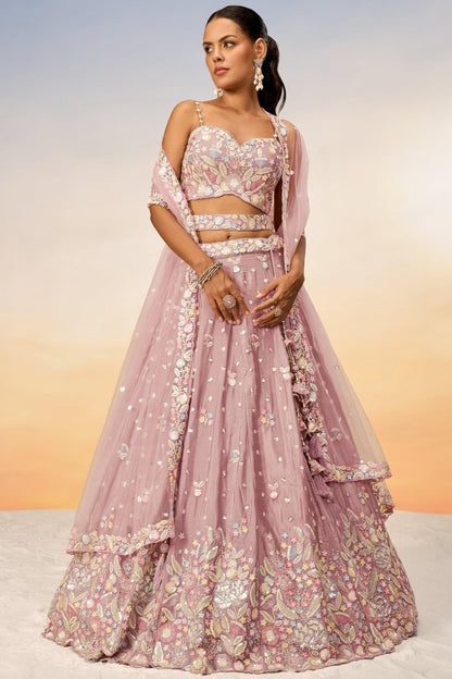 "Feel festive in lehengas made for Indian Americans."