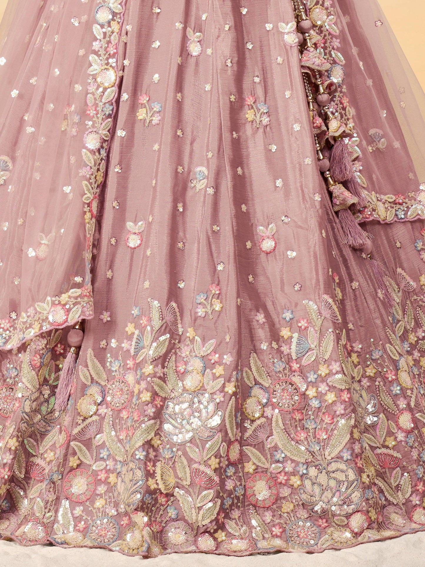 "Feel festive in lehengas made for Indian Americans."