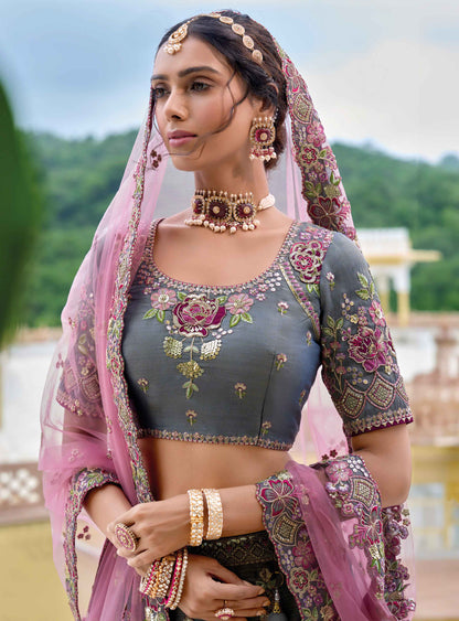 "Traditional lehengas for modern Indian Americans." 