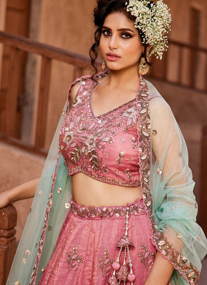 "Shop lehengas online for U.S.-based cultural events."