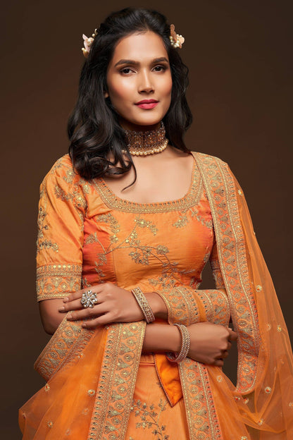 "Cultural charm meets style—lehenga looks in the USA."