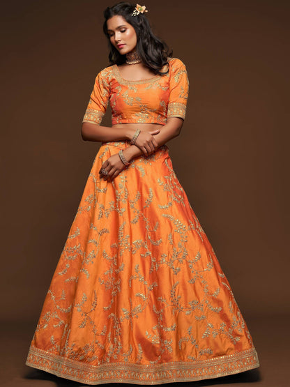 "Cultural charm meets style—lehenga looks in the USA."