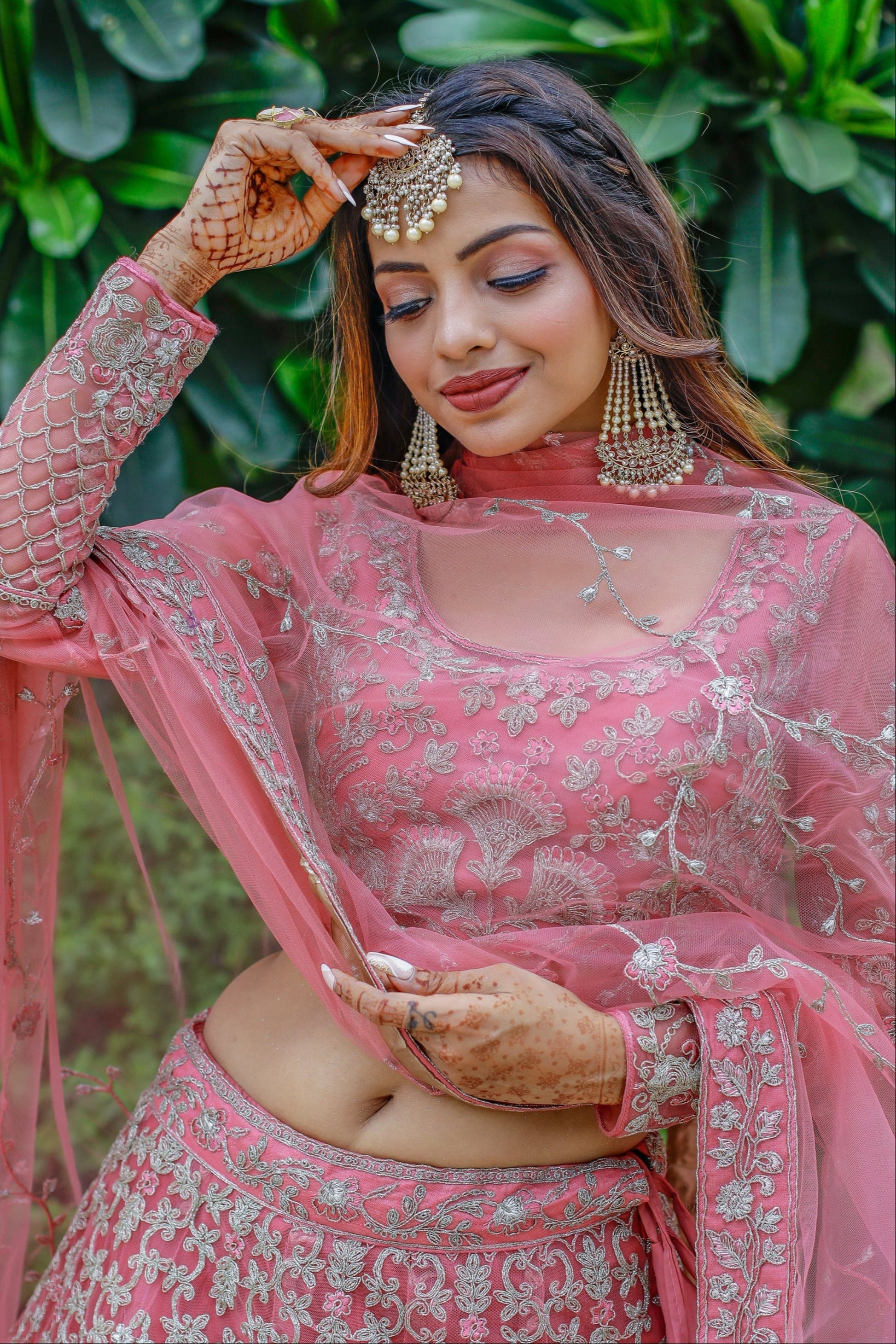"Traditional lehengas for modern Indian Americans." 