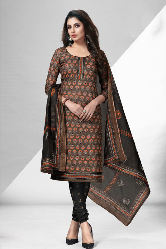 Brown cotton wear speaks tradition and boldness – perfect for weddings and festive nights.