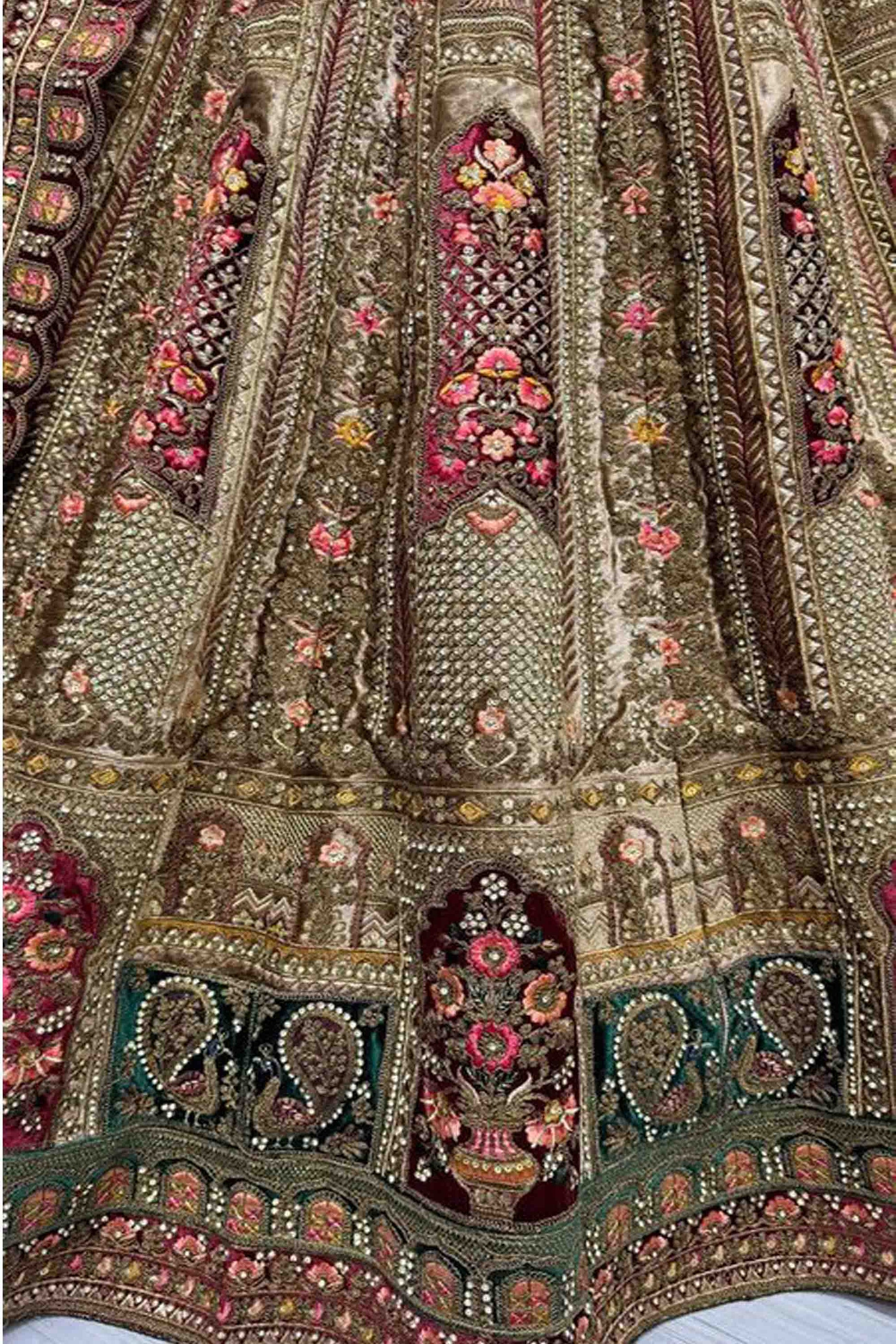 "Desi lehengas for American celebrations."