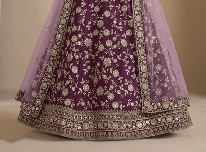 "Celebrate Diwali in style with our USA lehengas." 