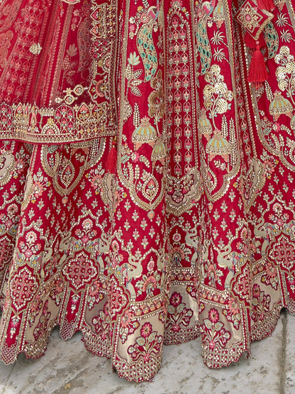 "Dress up for desi events in the U.S. with stylish lehengas." 