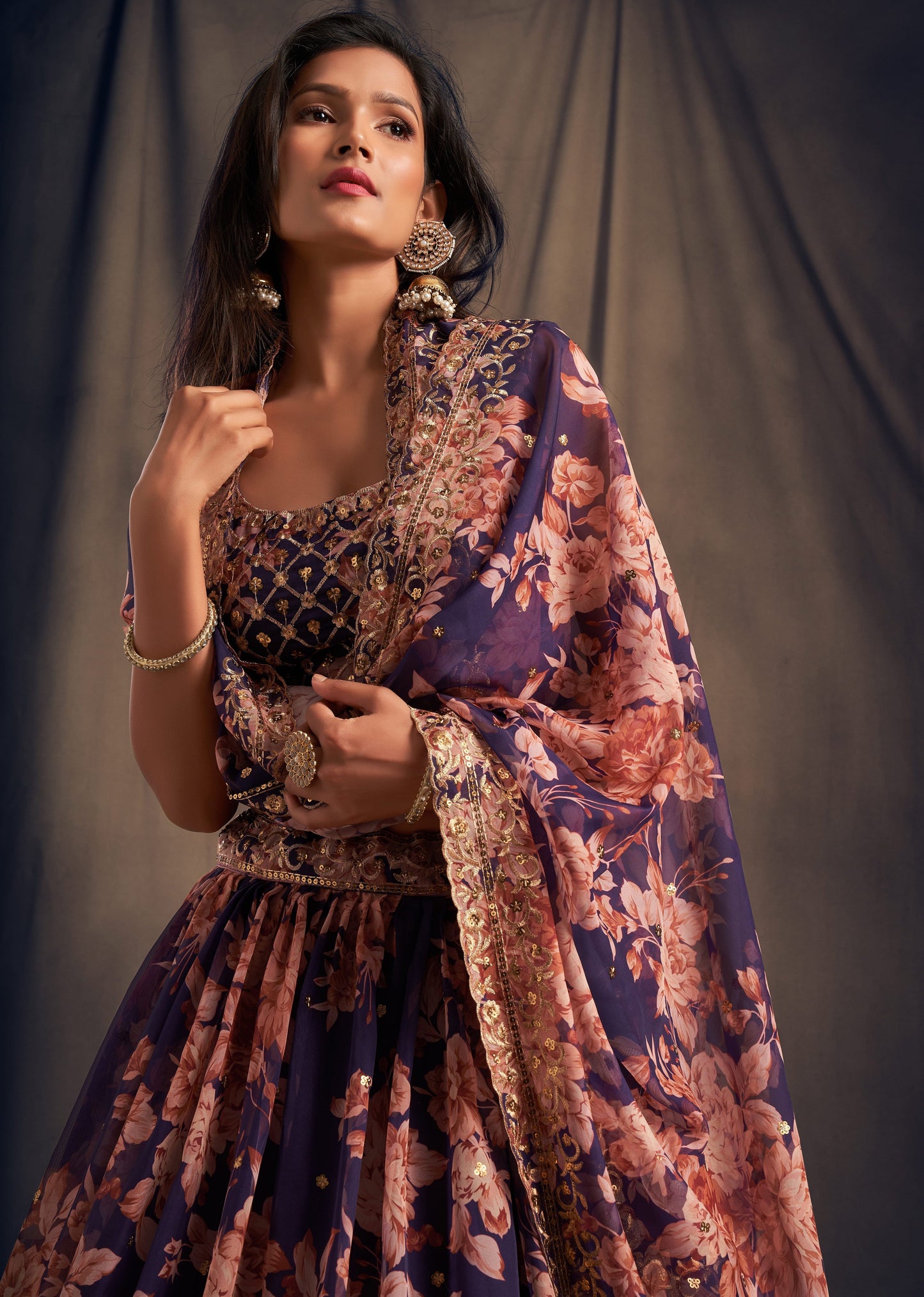 "Lehengas for Indian weddings in the USA." 
