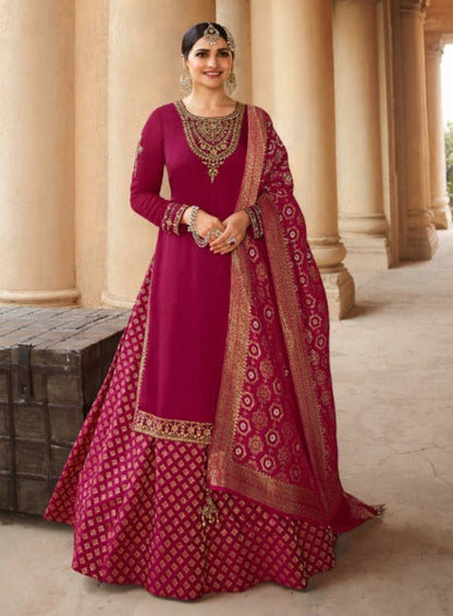 "Desi lehengas for American celebrations." 