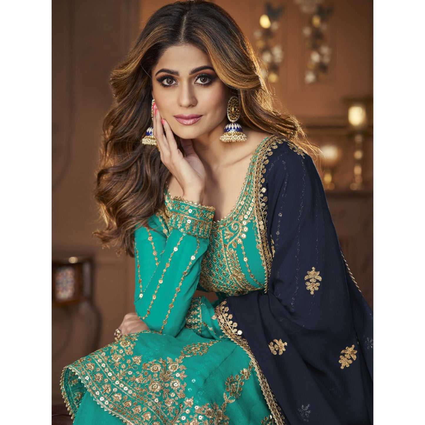 "Lehengas for Indian weddings in the USA." 