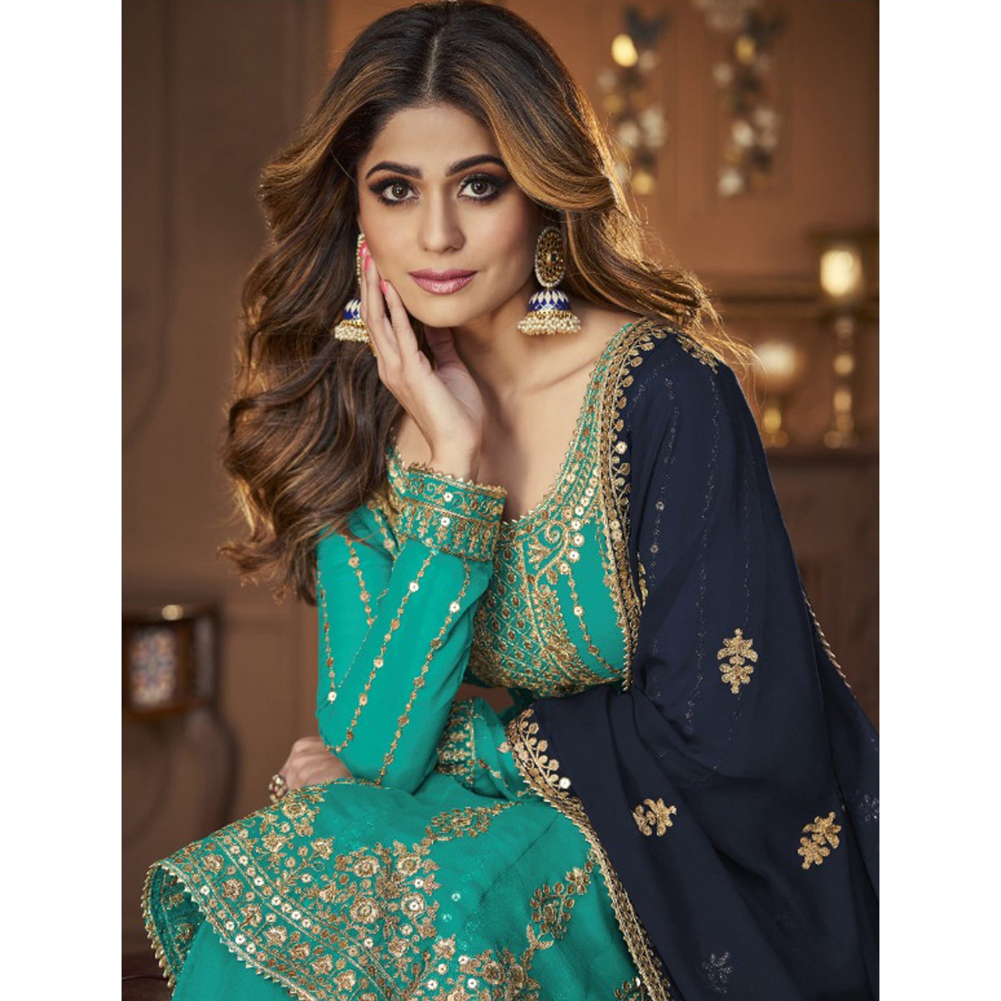 "Lehengas for Indian weddings in the USA." 