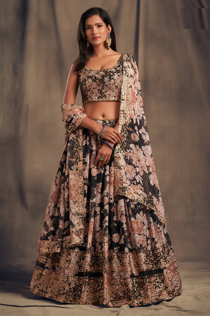 Celebrate traditions in the USA with our lehengas. 