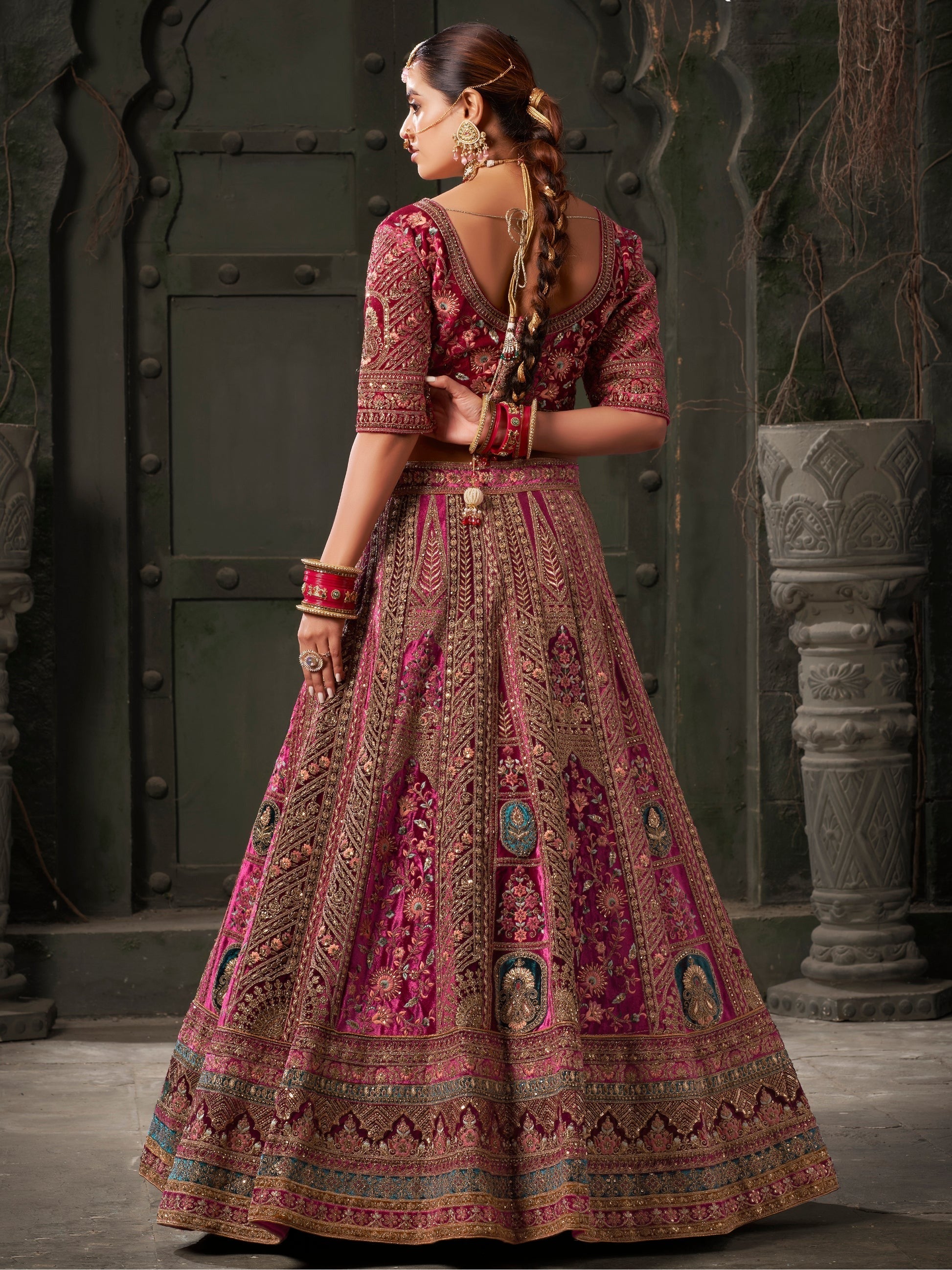 Where heritage meets haute couture—discover your dream bridal lehenga.