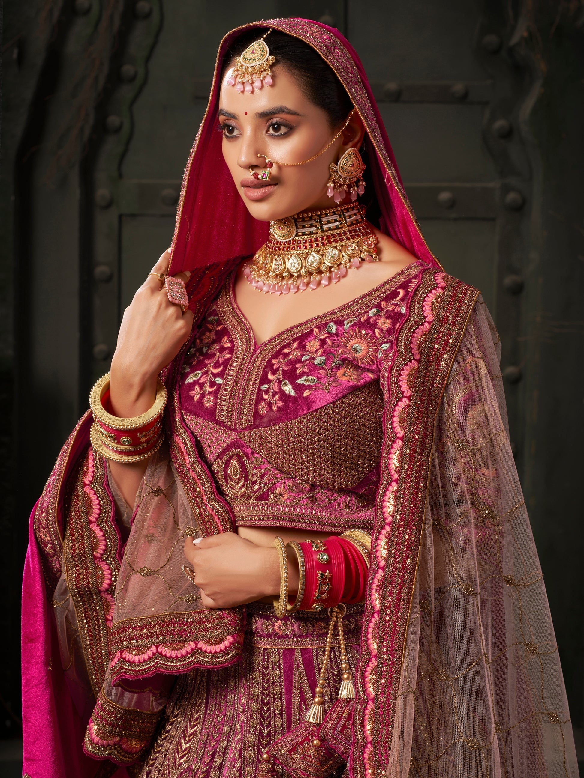 Where heritage meets haute couture—discover your dream bridal lehenga.