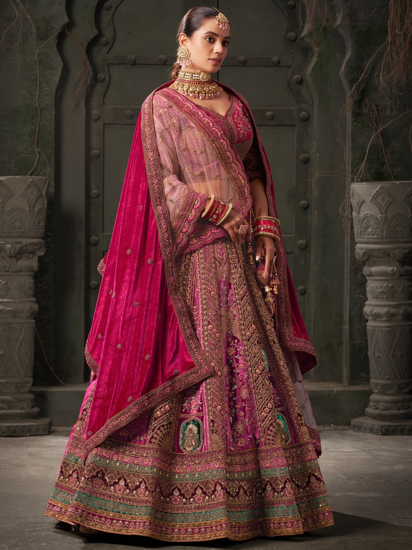 Where heritage meets haute couture—discover your dream bridal lehenga.