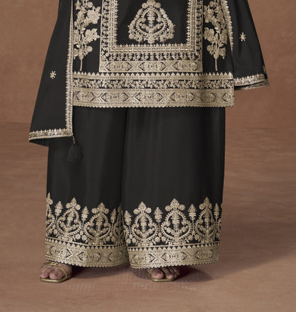 Indian Occasion Wear Wedding Palazzo Suit 