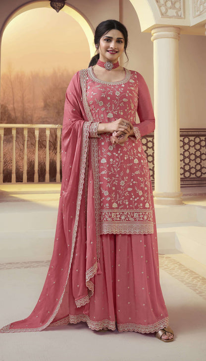 Heavy Embroidered Designer Traditional Look Party Palazzo 