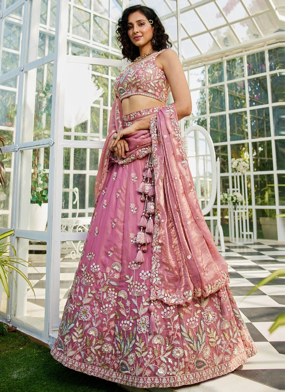 "Desi-style lehengas for every event in the USA."
