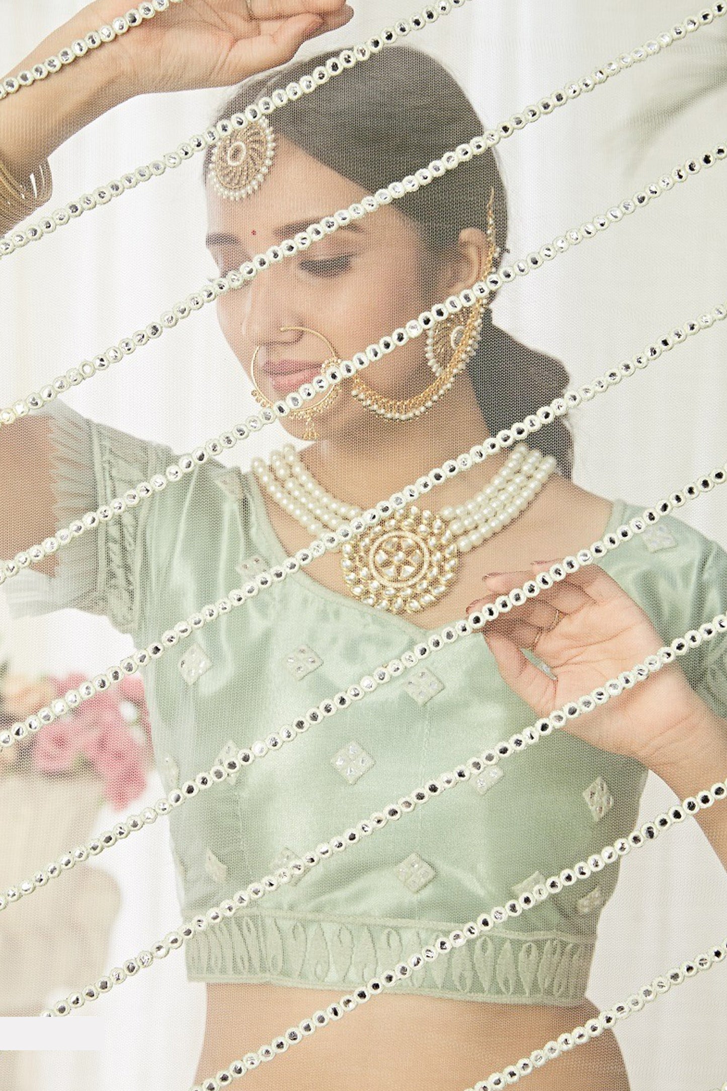 "Lehengas designed for Indian culture in the USA." 