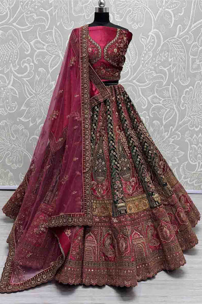 "Perfect lehengas for Diwali, Navratri, and more in the USA."