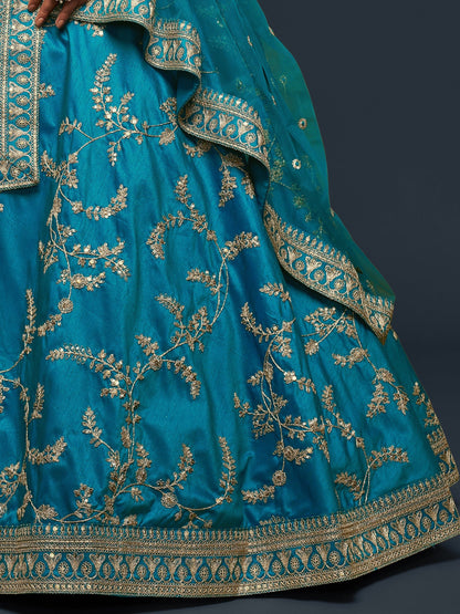 "Celebrate traditions in the USA with our lehengas."