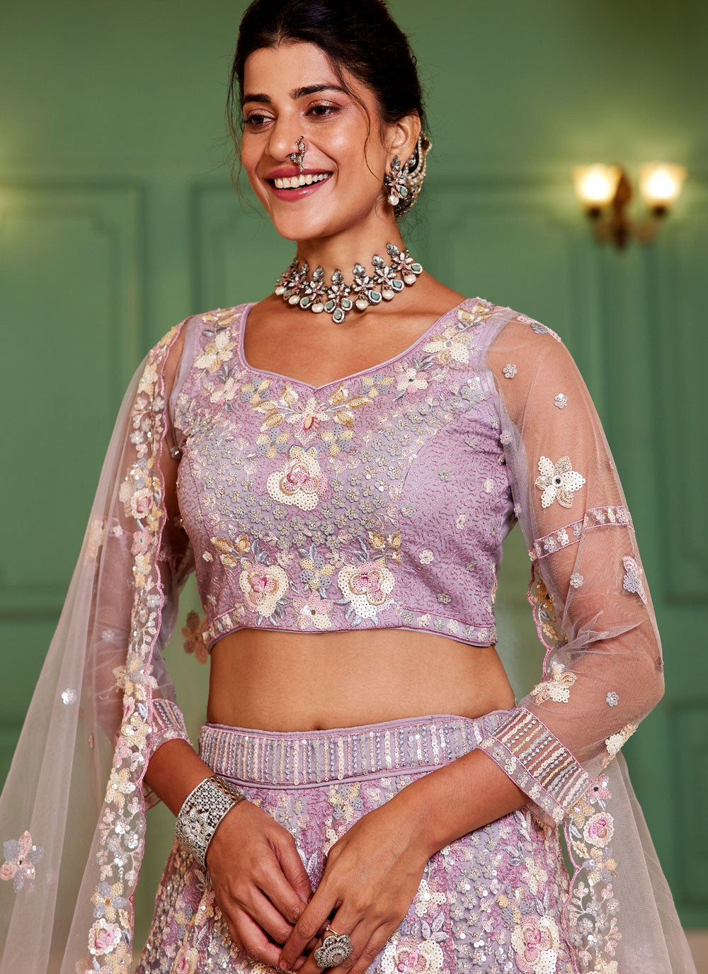 Lehengas to light up any cultural event in the USA.
